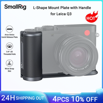 Empuñadura en forma de L SmallRig Q3 para Leica Q3, placa de montaje en forma de L con agarre ergonómico, placa de liberación rápida integrada para Arca -4568