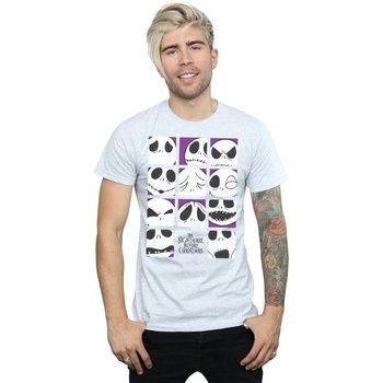 Disney Camiseta Nightmare Before Christmas Many Faces Of Jack para hombre