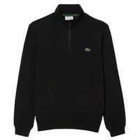 sudadera lacoste classic fit negro