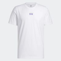 camiseta adidas don gfx - blanca