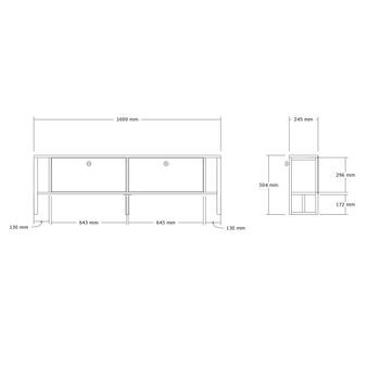 Mueble Tv Ahu Nogal