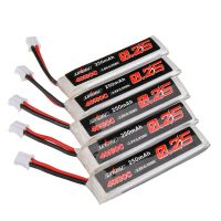 5pcs uruav 38v 250mah 40c80c 1s hv 435v bateria lipo con enchufe ph20 para rc drone