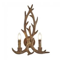 aplique de pared rustico stag