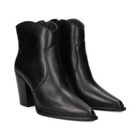 alpe botines con tacon mujer - negro talla 39