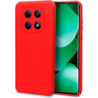 funda para movil cool carcasa silicona roja antigolpes flexible para xiaomi redmi note 15