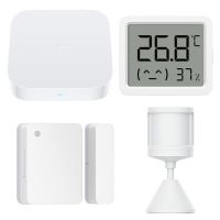 xiaomi smart home hub 2  sensor temperaturahumedad  sensor puertaventanas  sensor movimiento
