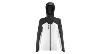 Millet intense cortavientos chaqueta softshell mujer negro blanco