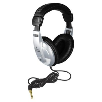 Auriculares Behringer HPM1000 con cable conectividad alámbrica para música negro y plata