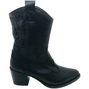 Yowas Botines Botín Cowboy Piel Mujer 1521 para mujer