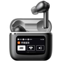 klack t68 pro auriculares inalambricos bluetooth anc negros