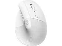 raton inalambrico - logitech lift vertical para mac ergonomico smartwheel accesos directos multidispositivo 4000 ppp blanco