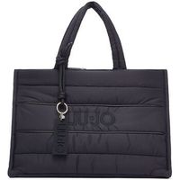 liu jo bolso de mano bolso tote tamano grande en nailon acolchado para mujer