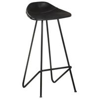 pack 4 uds taburetes de bar  taburete de cocina  taburete alto cuero autentico negro