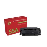cartucho de toner xerox remanufacturado compatible hp 55a 6000 paginas