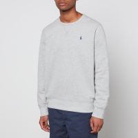 polo ralph lauren fleece-back cotton-blend sweatshirt - l