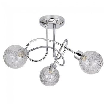 Lámpara de techo rolo (3 luces)
