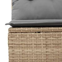 conjunto de asientos para exterior incluye cojines combinacion de color beige