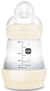 MAM Biberón Easy Start Anti-Colic Flujo Lento Neutro Brillante 0-2m 160 ml