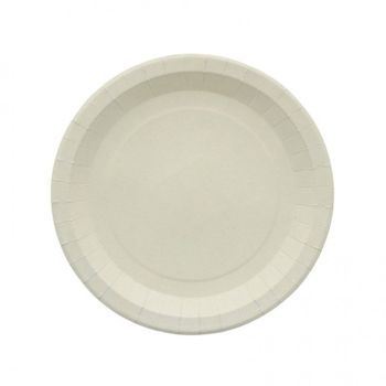 Platos De Cartón Cartulina 100% Compostable (22ø) 400 Unidades