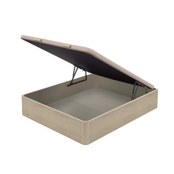 Canapé Abatible Madera 25 Tapa Tapizada AD Roble/natural 140x190 cm FLEX