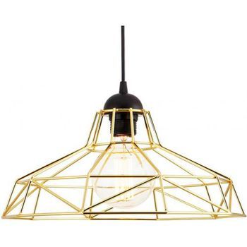 Lámpara De Techo Diseño Industrial - Lámpara Colgante Retro - Nova Dorado