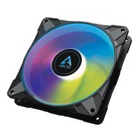 refrigeracion aire arctic 140mm p14 pwm pst a-rgb led rgb 12v negro