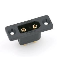 5 pcs conector macho amass xt90e-m xt90 con orificio de montaje para fijacion