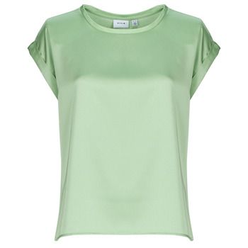 Vila Blusa VIELLETTE S/S SATIN para mujer