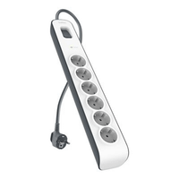 regleta alimentacion belkin bsv603vf2m-v2 de proteccirrn contra sobretensiones 6 tomas boton apaga
