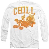 garfield camiseta manga larga chill para mujer