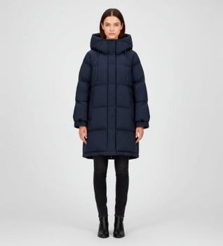 Weekend Max Mara para mujer. 2525496062600 Abrigo Anfora azul (38), Casual, Poliéster