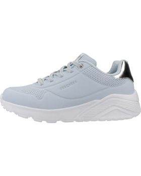 de SKECHERS ZAPATILLAS NINA MODELO UNO LITE-METALLIC MO COLOR AZUL LBSL