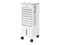 climatizador evaporativo - orbegozo air 35 60 w 3 velocidades uso con hielo deposito de 3l ruedas blanco