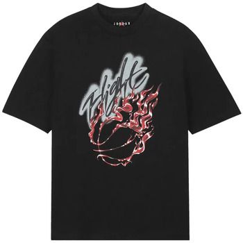Nike Deportivas Moda Travis Scott x Flight Graphic T-Shirt Black para hombre
