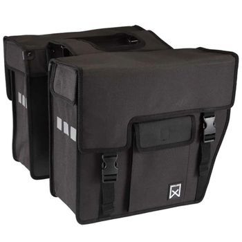 Alforja Doble De Bicicleta Shopper 33 L Negra 10701 Willex