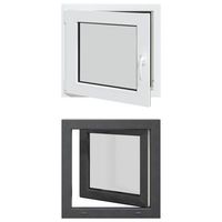 ventana de sotano oscilante y abatible risor 50 x 50 cm vidaxl