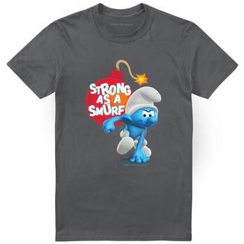 The Smurfs Camiseta Strong As A Smurf para hombre