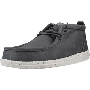HEYDUDE Botines Wally Mid Canvas para hombre
