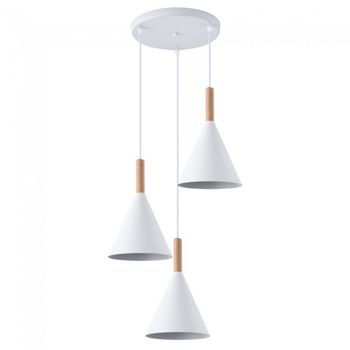 Lámpara colgante cala (3 luces)