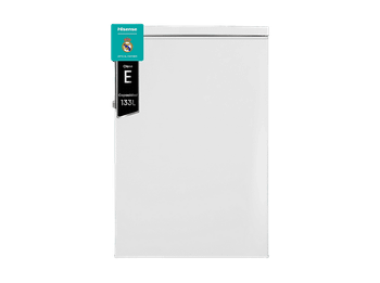 REACONDICIONADO Seminuevo Bueno Nevera pequeña - Hisense RL170D4BWE, 133 L, 84.5 cm, Cíclico, Puerta reversible, 40 dB, Blanco