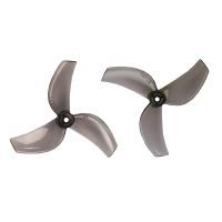 4 pares  8 pares gemfan 1611 40 mm 16 pulgadas helice de pc de 3 palas 1 mm  15 mm para drones de carreras fpv compa