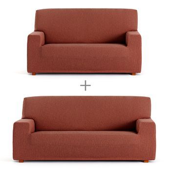 Fundas De Sofa Mod/7 Elastica Troya 3-2 Pl. C/9