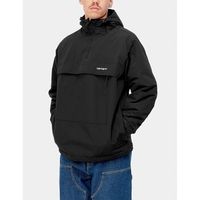carhartt chaquetas chaqueta windbreaker pullover negra-blanca para hombre