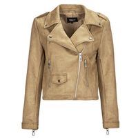 only cazadora de cuero onlscootie faux suede biker jacket otw para mujer