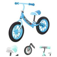 bicicleta de equilibrio fortuna air con llantas brillantes de lorelli - light-dark blue