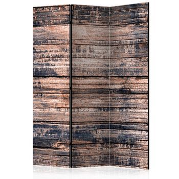 Biombo - Burnt Boards (135x172 Cm)