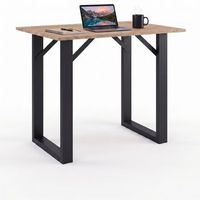 mesa alta de bar de madera xona 110x50 cm