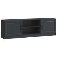 mueble de tv negro 150 x 31 x 47 cm madera de ingenieria vidaxl