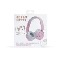 auriculares infantiles inalambricos hello kitty rosa y oro bluetooth plegables