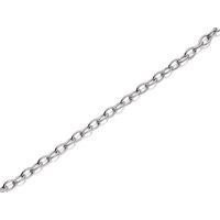 silver 2mm wide trace chain - 20in - f9056